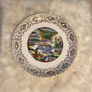 Vintage Hawaii State Collector Plate